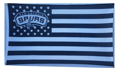 San Antonio Spurs Flag-3x5FT NBA Spurs Banner-100% polyester
