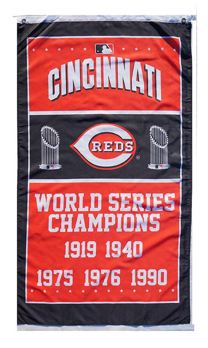 Cincinnati Reds Flag-3x5Ft MLB Reds Banner-100% polyester