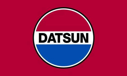 Nissan Datsun Flag-3x5 Banner-2 Metal Grommets Checkered Nissan Datsun car banner flags 100% polyester