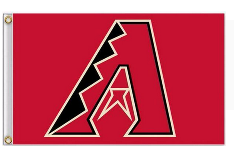 Arizona Diamondbacks Flag-3x5ft MLB Diamondbacks Banner-100% polyester