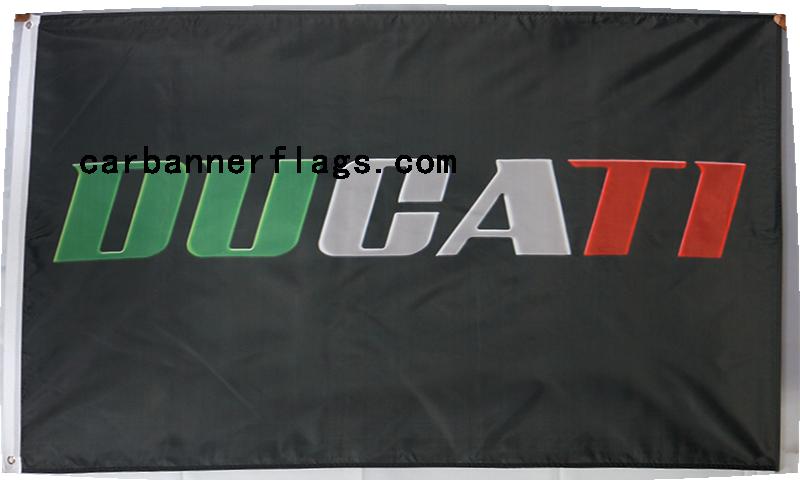 Ducati Flag-3x5 FT-100% polyester Banner-Corse-Motorcycles