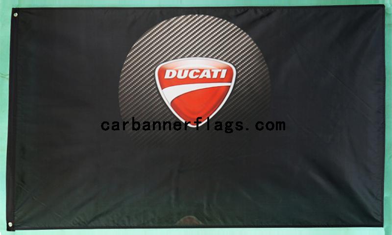 Ducati Flag-3x5 FT-100% polyester Banner-Corse-Motorcycles