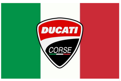Ducati Flag-3x5 FT-100% polyester Banner-Corse-Motorcycles