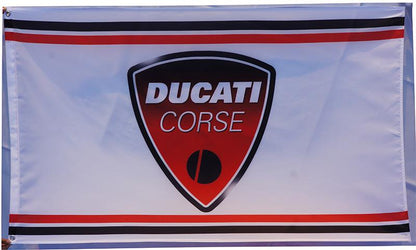 Ducati Flag-3x5 FT-100% polyester Banner-Corse-Motorcycles