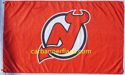 New Jersey Devils Flag-3x5ft NHL New Jersey Devils Banner-100% polyester