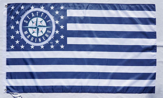 Seattle Mariners Flag-3x5 Banner-100% polyester