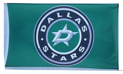 Dallas Stars Flag-3x5FT NHL Stars Banner-100% polyester