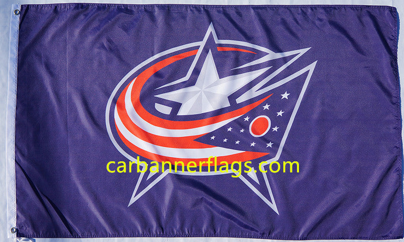 Columbus Blue Jackets Flag-3x5Ft NHL Blue Jackets Banner-100% polyester