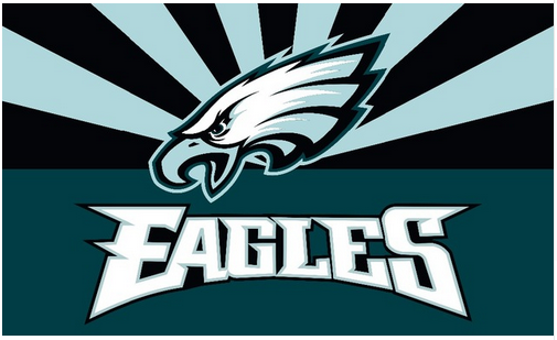 Philadelphia Eagles Flag-3x5 new NFL Philadelphia Eagles Flag Banner-100% polyester-Strips & Stars-gloves