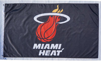 Miami Heat Flag-3x5 NBA Banner-100% polyester