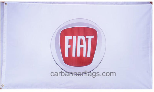 Fiat Flag-3x5 Fiat racing Banner-Metal Grommets