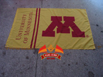 NCAA University of Minnesota Flag Golden Gophers Ice Hockey Champions flag 3x5ft University of Minnesota banner