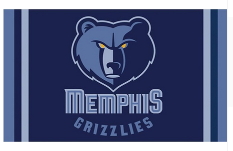 Memphis Grizzlies Flag-3x5Ft NBA Memphis Grizzlies Banner-100% polyester