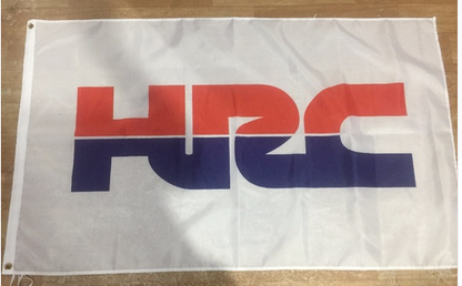 Honda Flag-3x5 checkered Motorcycles Banner-100% polyester-2 Metal Grommets