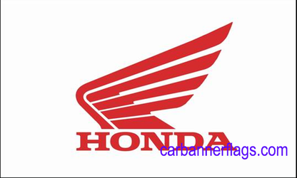 Honda Flag-3x5 checkered Motorcycles Banner-100% polyester-2 Metal Grommets