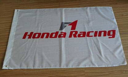 Honda Flag-3x5 checkered Motorcycles Banner-100% polyester-2 Metal Grommets