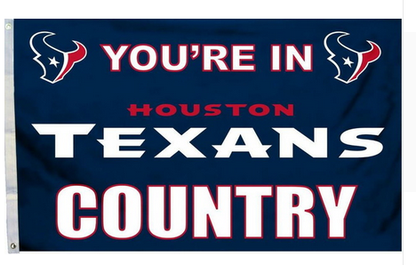 Houston Texans Flag-3x5 new NFL Houston Texans Banner-100% polyester-man cave-stripes-gloves-garden flags