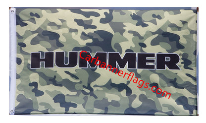 Hummer Car Banner flags 3x5ft Hummer racing flag 100% polyester