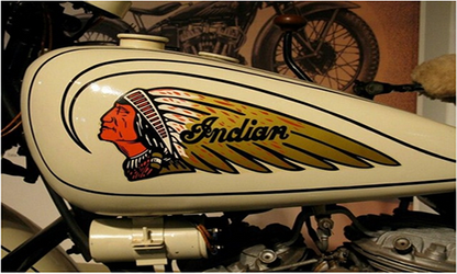 Indian motorcycles Flag-3x5 FT-100% polyester Banner-Red-Yellow