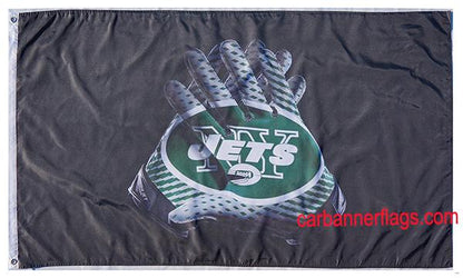 New York Jets Flag-3x5 NFL Banner-100% polyester