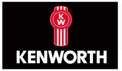 Kenworth Flag-3x5 FT-100% polyester-Banner-Black