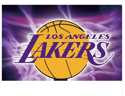 L.A. Lakers Flag-3x5 NBA Lakers Banner-100% polyester