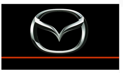 Mazda Flag-3x5 Racing Banner-100% polyester-Blue