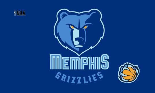 Memphis Grizzlies Flag-3x5Ft NBA Memphis Grizzlies Banner-100% polyester