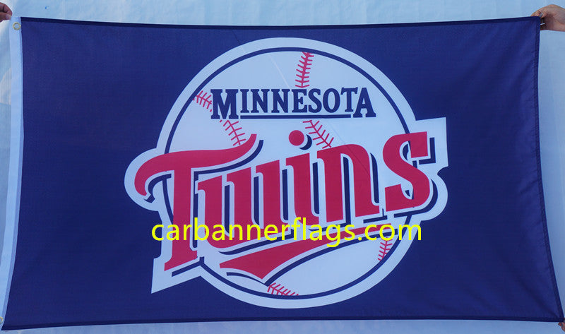 Minnesota Twins Flag-3x5ft MLB Twins Banner-100% polyester