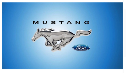 Ford Mustang Flag-3x5 Banner-100% polyester