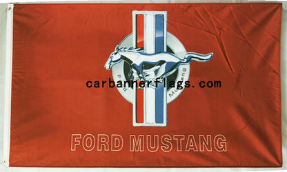 Ford Mustang Flag-3x5 Banner-100% polyester