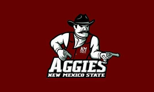NCAA New Mexico State Aggies Flag 3X 5FT  New Mexico State University banner 100% polyester
