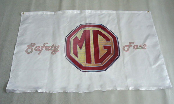 MG Flag-3x5 Banner-100% polyester-Red-Green