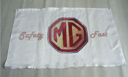 MG Flag-3x5 Banner-100% polyester-Red-Green