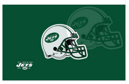 New York Jets Flag-3x5 NFL Banner-100% polyester