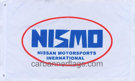 Nismo Flag-3x5 Nissan Motorsports Banner-100% polyester-White