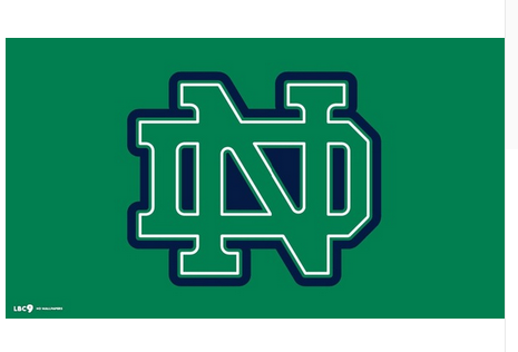 NCAA Notre Dame Fighting Irish flag 100% Polyester 90x150cm University of Notre Dame Banner