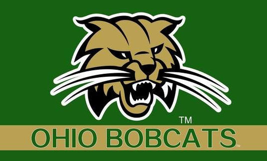 NCAA  Ohio Bobcats Flag Ohio University Banner 3x5 ft 100% polyester OU flags