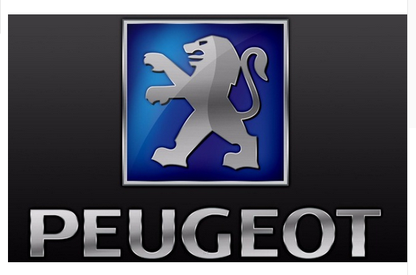Peugeot flag-3x5 FT-100% polyester Banner-Black / White