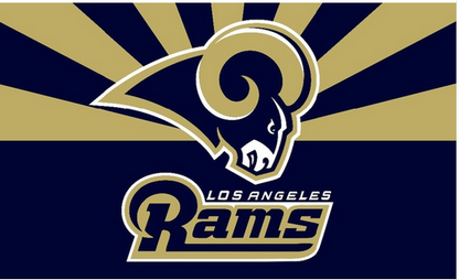 St. Louis Rams Flag-3x5 NFL Los Angeles Rams Banner-100% polyester