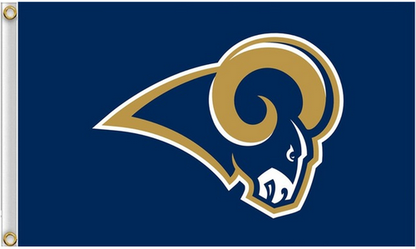 St. Louis Rams Flag-3x5 NFL Los Angeles Rams Banner-100% polyester