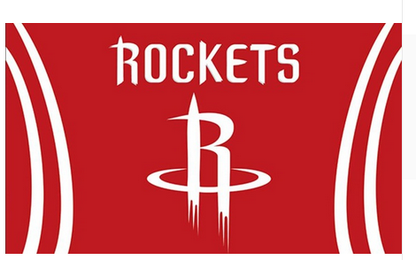 Houston Rockets Flag-3x5Ft NBA Rockets Banner-100% polyester