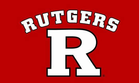 NCAA Rutgers Scarlet Knights Flag 100% polyester  Rutgers University Banner 3x5FT
