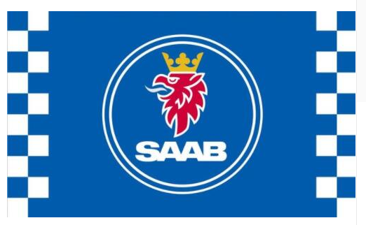 Saab Flag-3x5 Banner-100% polyester-Scania SAAB banner