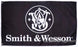 Smith Wesson Flag-3x5 FT-Black-100% polyester-2 Metal Grommets Banner-Black