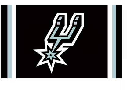 San Antonio Spurs Flag-3x5FT NBA Spurs Banner-100% polyester