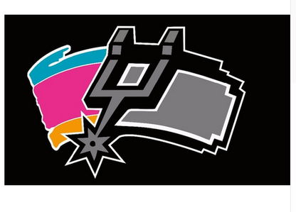 San Antonio Spurs Flag-3x5FT NBA Spurs Banner-100% polyester