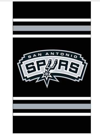 San Antonio Spurs Flag-3x5FT NBA Spurs Banner-100% polyester
