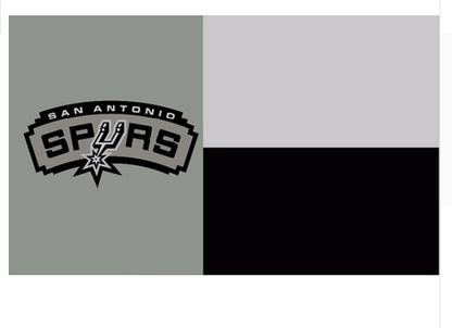San Antonio Spurs Flag-3x5FT NBA Spurs Banner-100% polyester