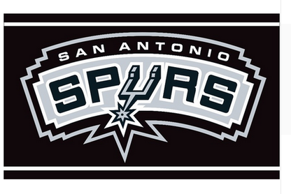 San Antonio Spurs Flag-3x5FT NBA Spurs Banner-100% polyester